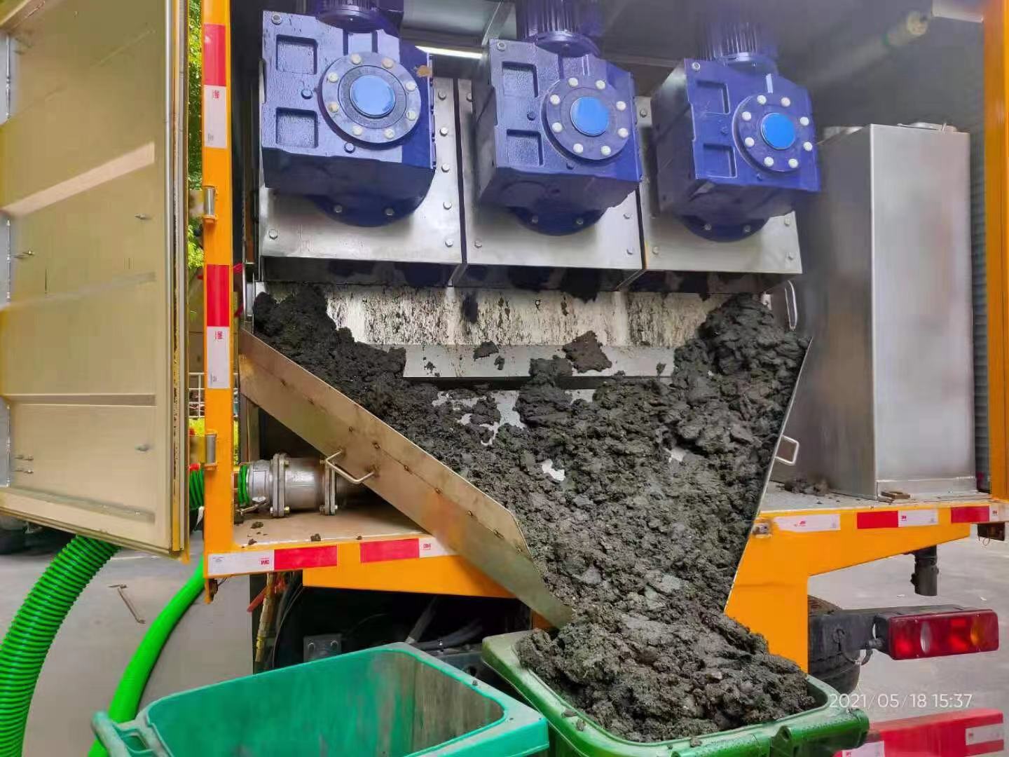 锡林郭勒化粪池清掏城市维护站-泥浆净化干湿分离处理